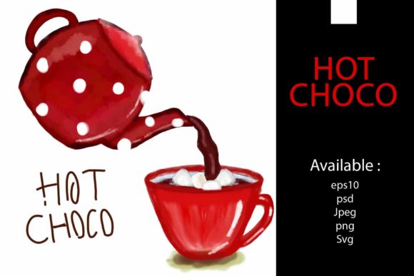 Christmas Choco Cup: A Festive Graphics and Illustrations Asset