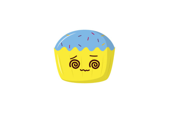 Christmas Cute Cupcake Kawaii: A Festive Graphic Design