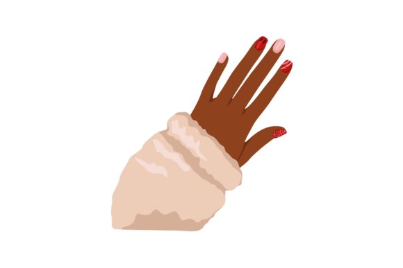 Christmas Nails Graphics: A Festive Illustrations Asset