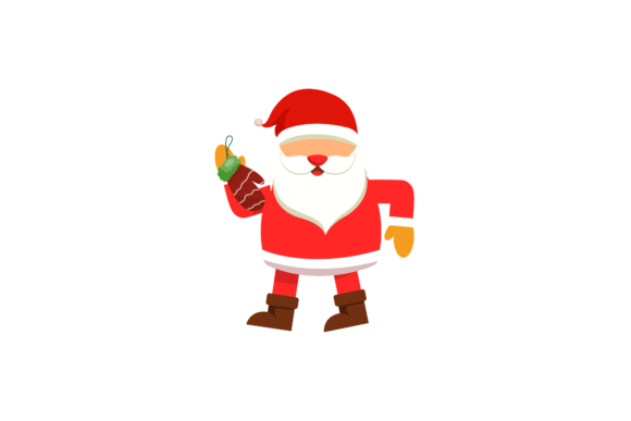 Christmas Santa Claus Character: A Festive Embroidery Design
