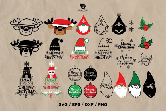 Christmas Set: Perfect Graphics for Your Holiday Illustrations