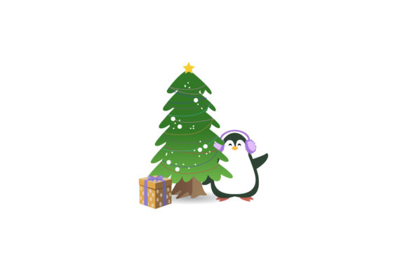 Cute Christmas Happy Holiday Embroidery Design