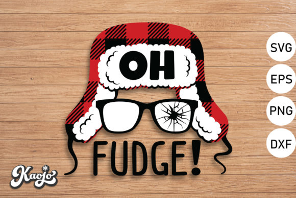 Oh Fudge, Christmas Story: A Festive Graphics and Illustrations Asset